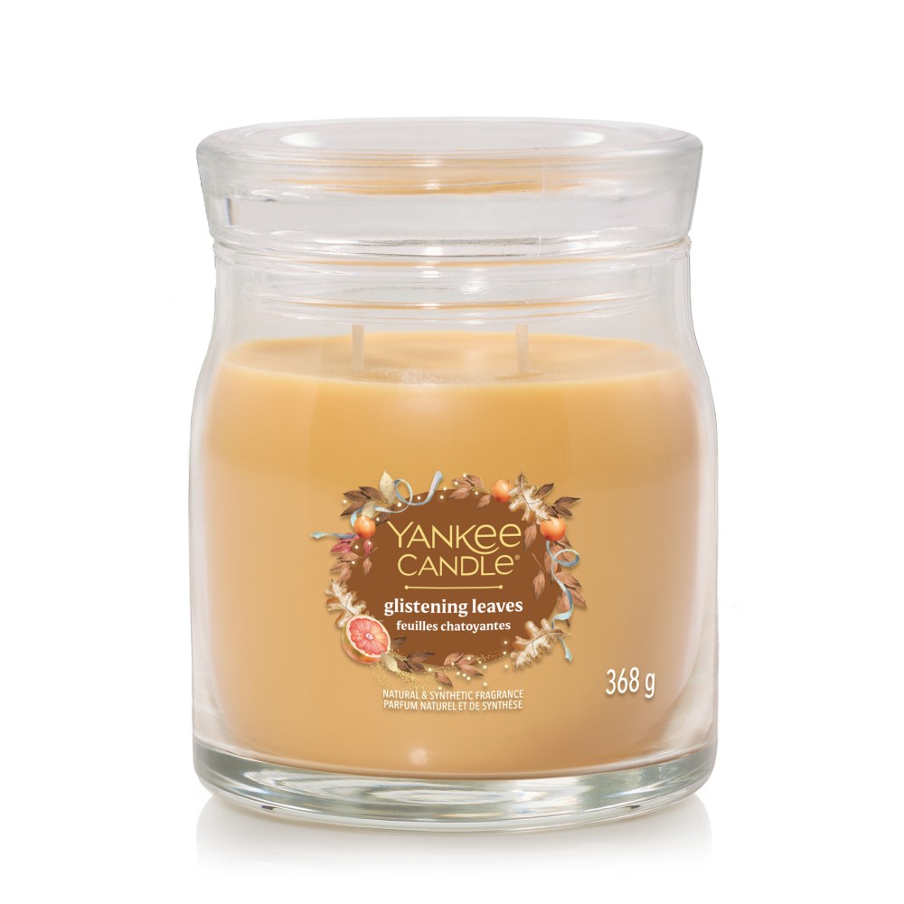 Glistening Leaves - Signature Jar M von Yankee Candle