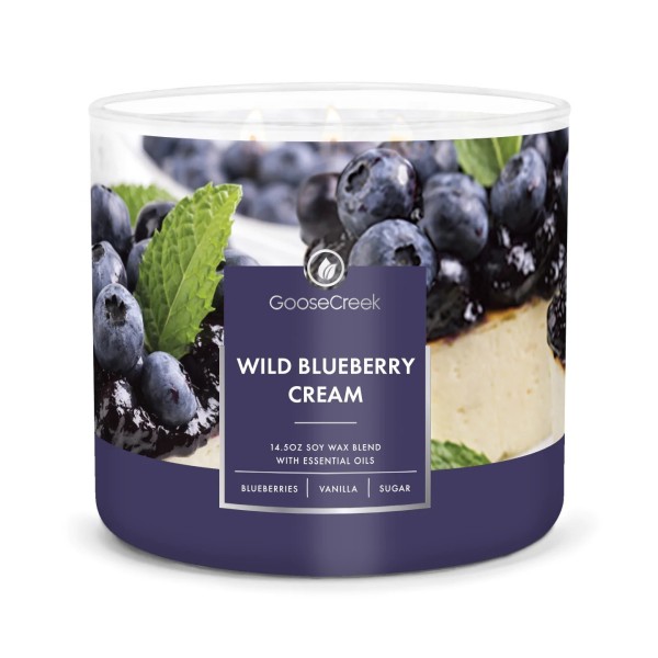 Wild Blueberry Cream - 3-Docht von Goose Creek