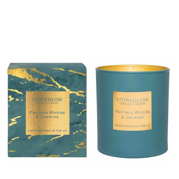 Luna Duftkerze - Papyrus Woods & Jasmine von Stoneglow