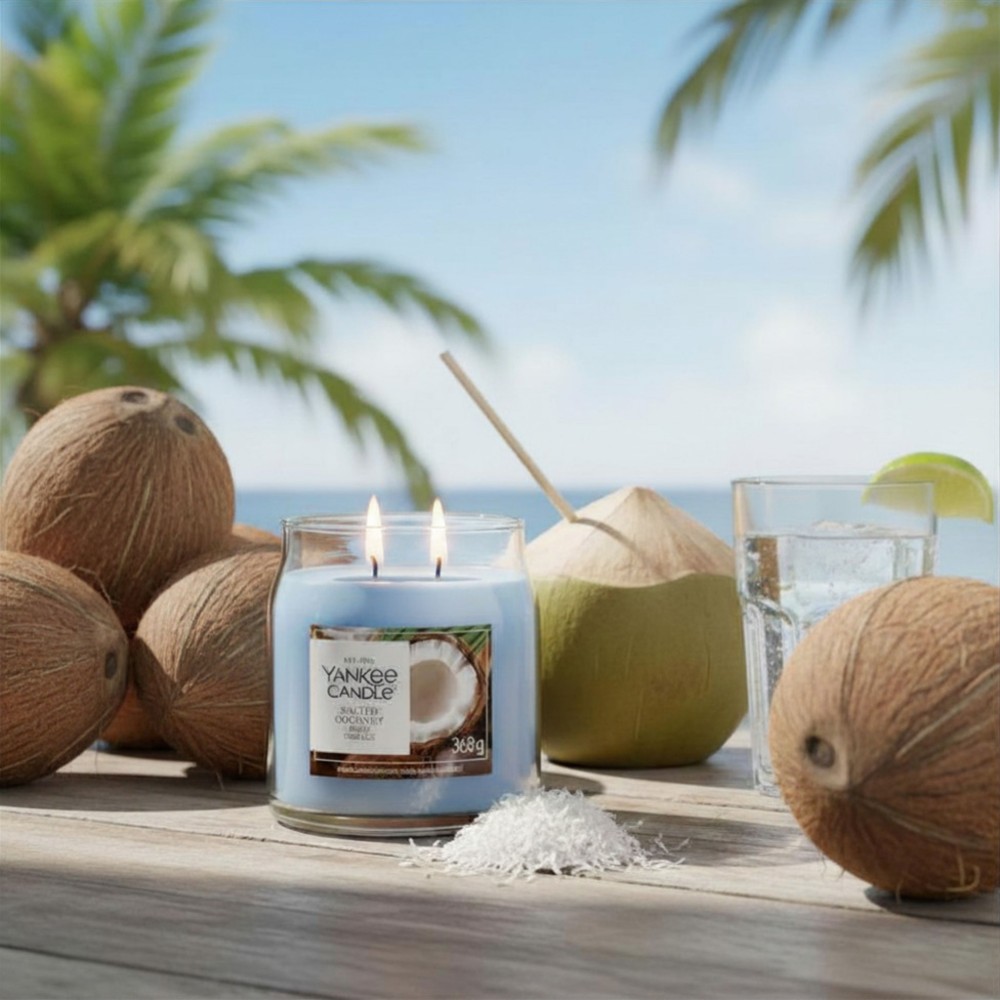 Salted Coconut - Signature Jar M von Yankee Candle