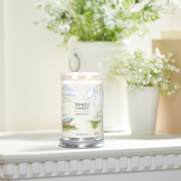 Clean Cotton - Signature  Tumbler L von Yankee Candle