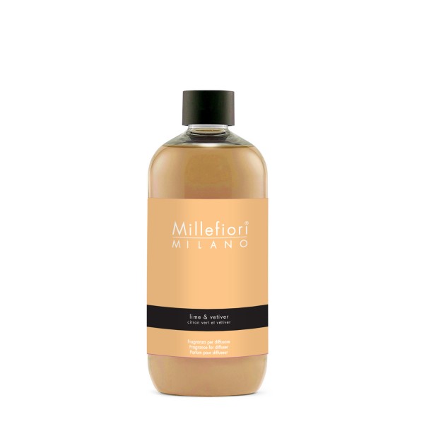 Natural - Lime & Vetiver - Refill 250ml von Millefiori