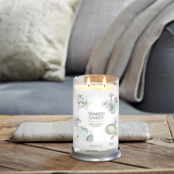 Baby Powder - Signature  Tumbler L von Yankee Candle