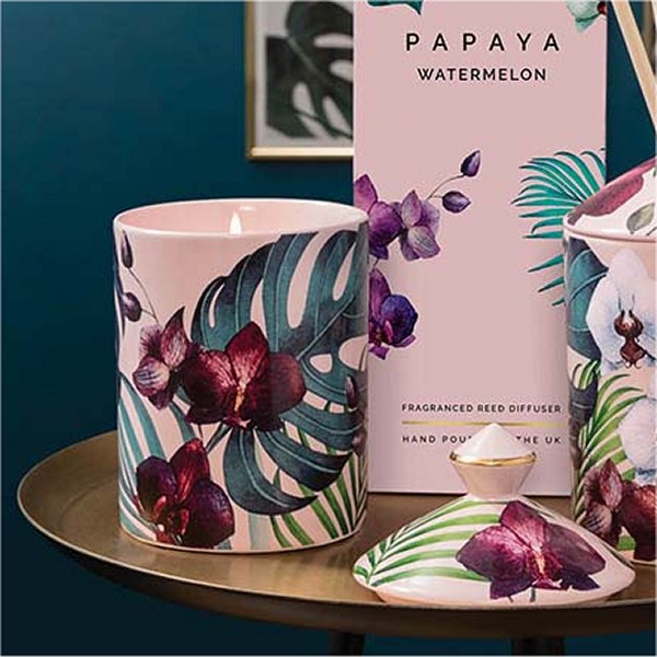 Urban Botanics Duftkerze - Papaya Watermelon von Stoneglow