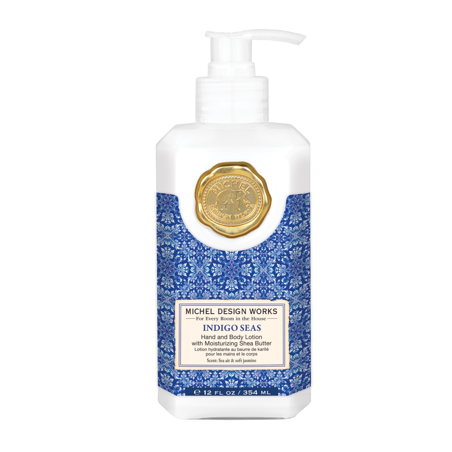 Body Lotion - Indigo Seas - 354ml von Michel Design Works
