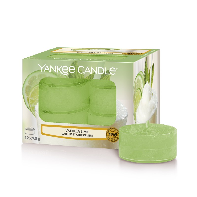 Vanilla Lime - Teelichter