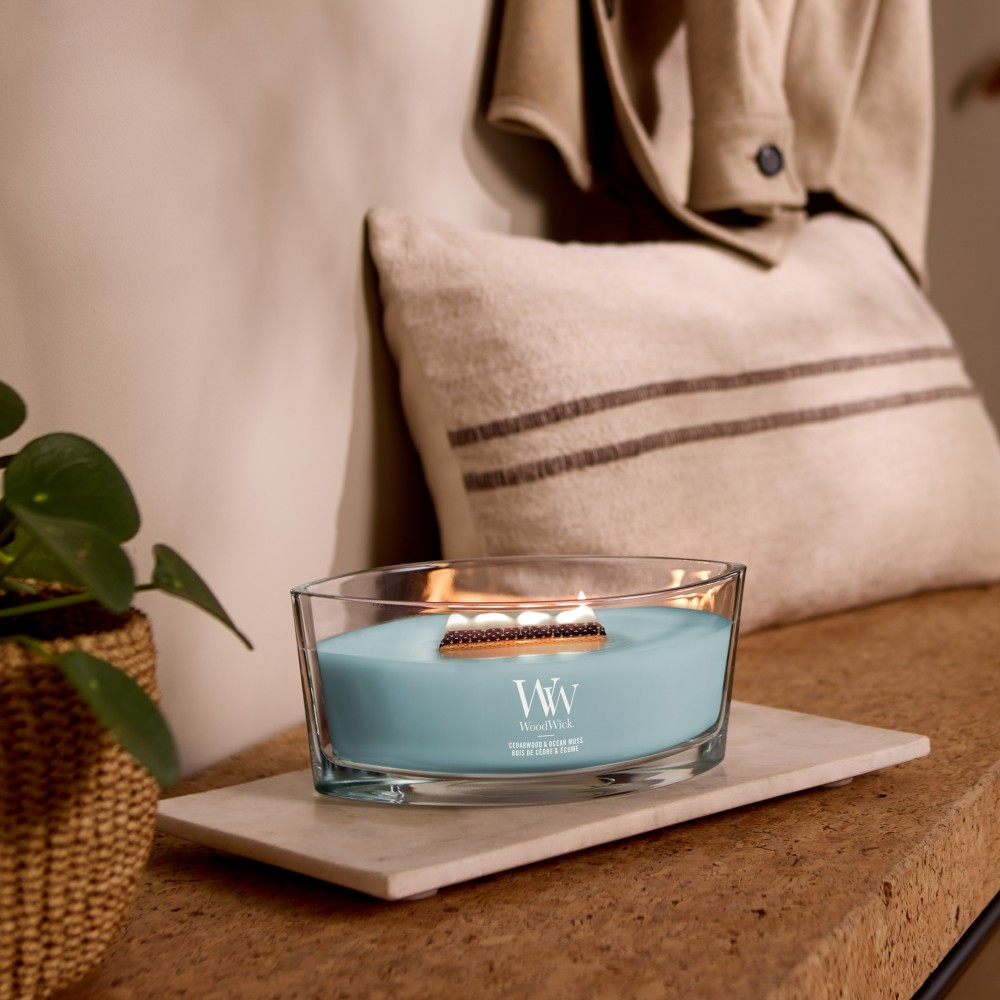 Cedarwood & Ocean Moss - Ellipse von Woodwick