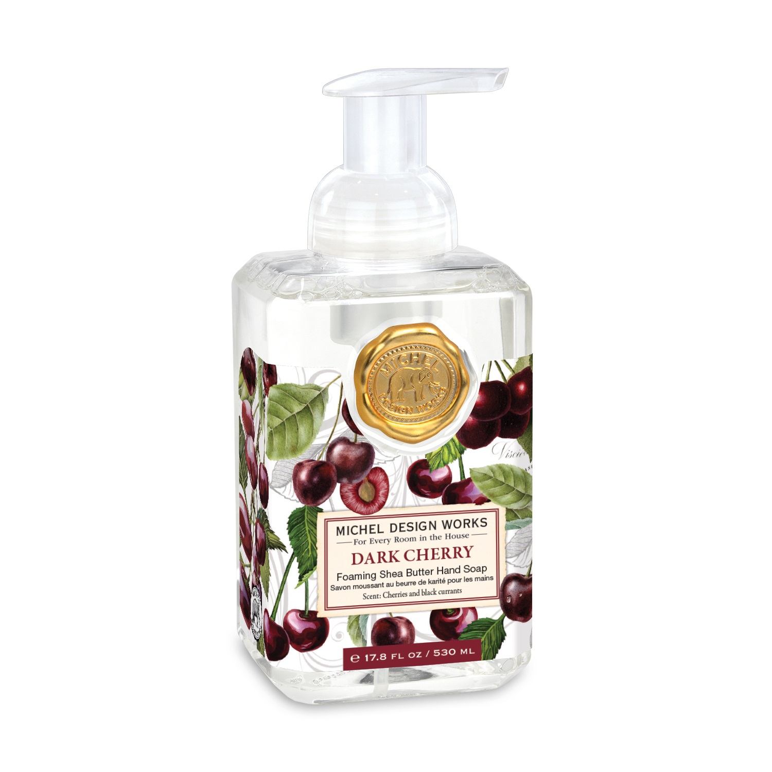 Schaumseife - Dark Cherry - 530ml von Michel Design Works