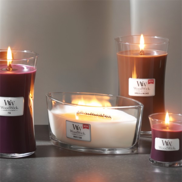 White Teak - Ellipse von Woodwick