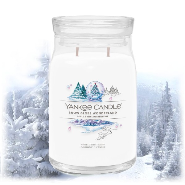 Snow Globe Wonderland - Signature  Jar L von Yankee Candle