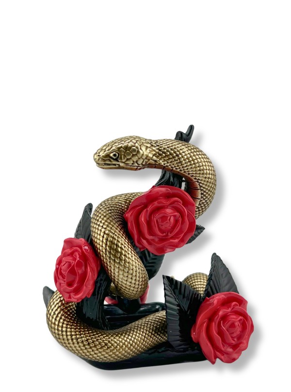 Schaumseifenhalter - Schlange mit Rosen von Bath and Body Works