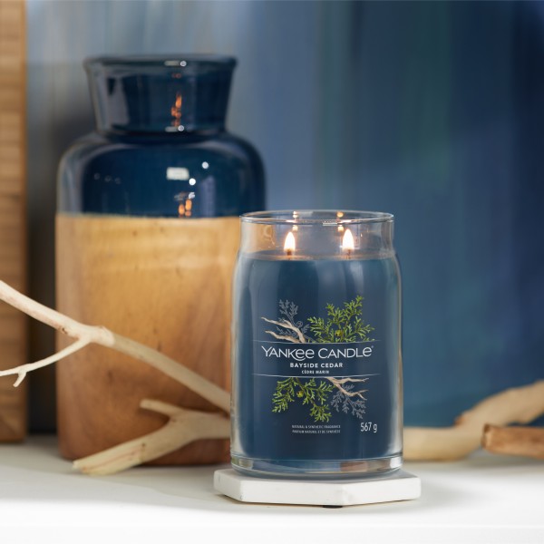 Bayside Cedar - Signature  Jar L von Yankee Candle