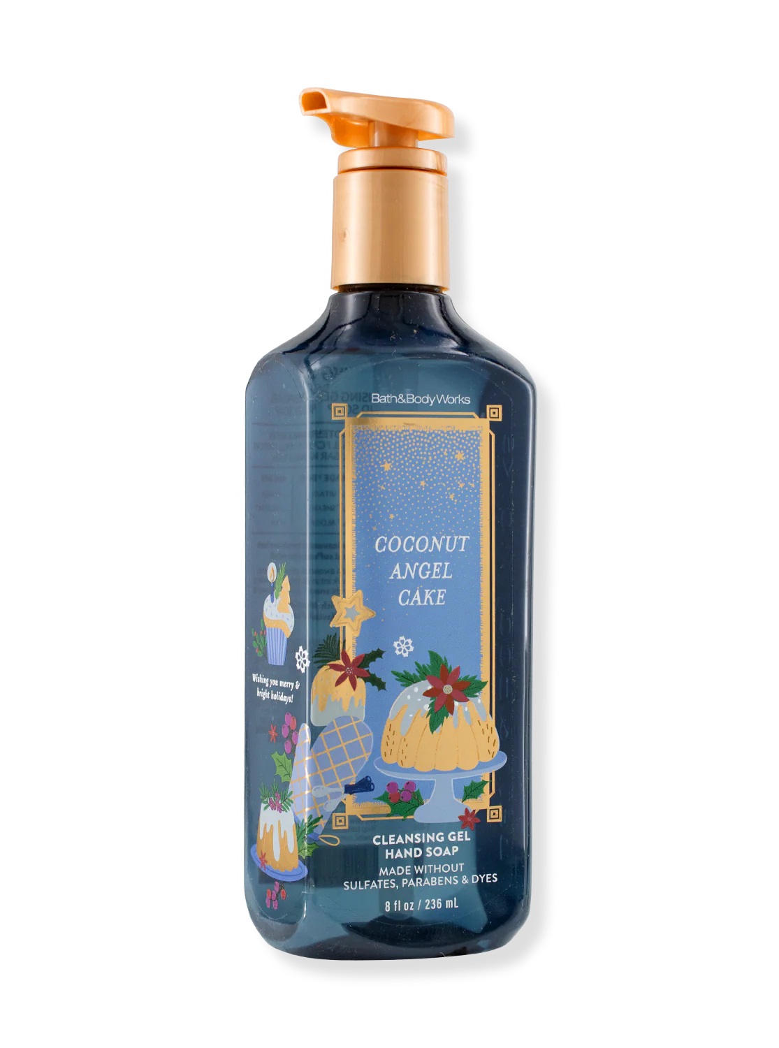 Gelseife - Coconut Angel Cake - 236ml von Bath and Body Works