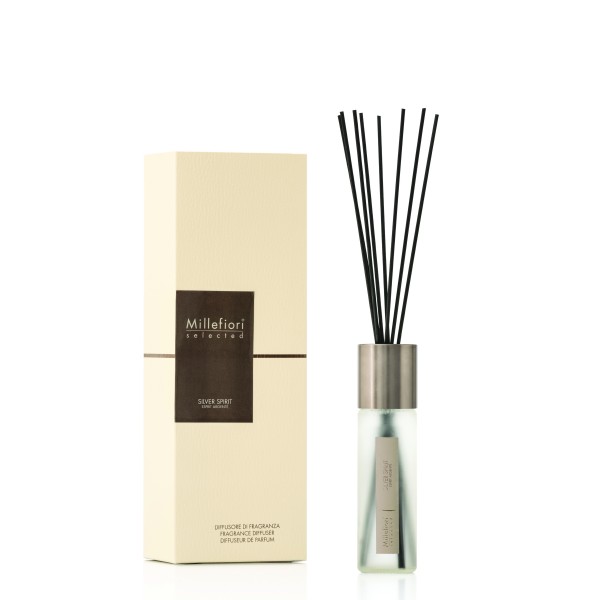 Selected - Silver Spirit - Stick Diffuser 100ml von Millefiori