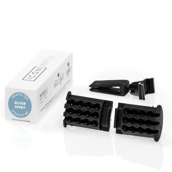 ICON Autoduft Nachfüller - Silver Spirit von Millefiori