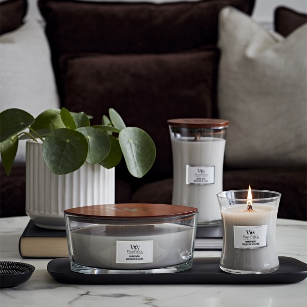 Warm Wool - Jar L von Woodwick