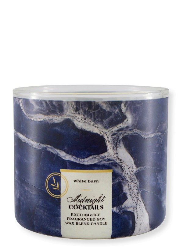 Kerze - Midnight Cocktails - 3-Docht 411g von Bath and Body Works
