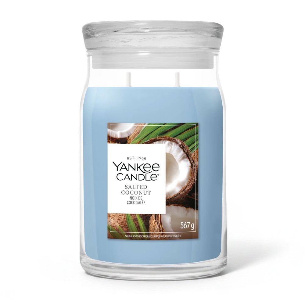 Salted Coconut - Signature Jar L von Yankee Candle