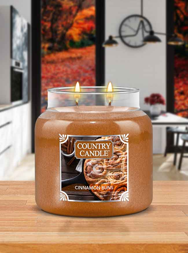 Cinnamon Buns - Jar M von Country Candle