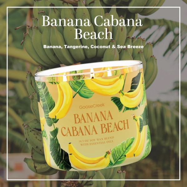 Banana Cabana Beach - 3-Docht von Goose Creek