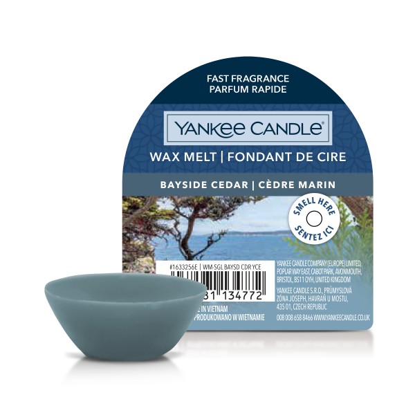 Wax Melts - Bayside Cedar - 3 Stück von Yankee Candle