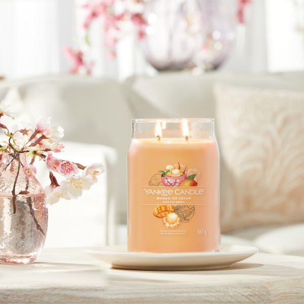 Mango Ice Cream - Signature  Jar L von Yankee Candle