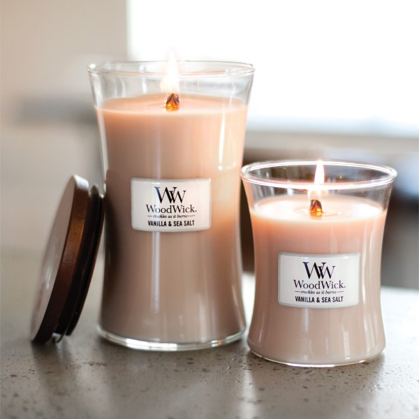 Vanilla & Sea Salt - Jar L von Woodwick