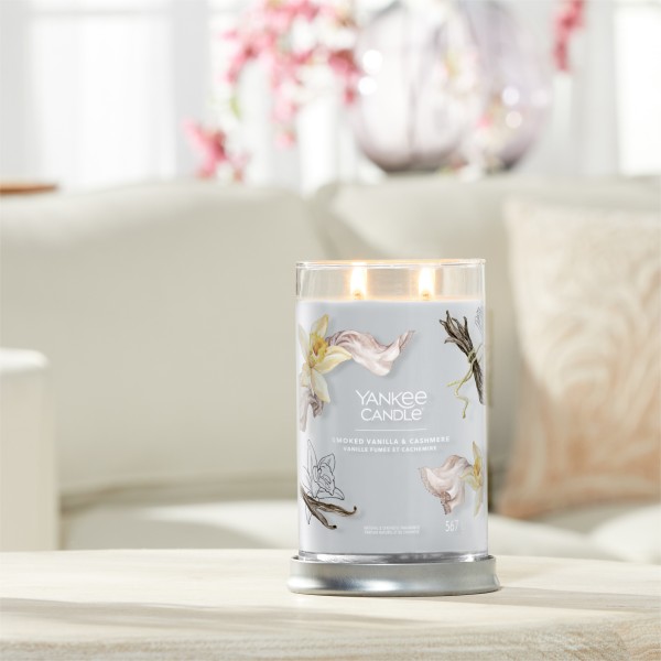 Smoked Vanilla & Cashmere - Signature  Tumbler L von Yankee Candle