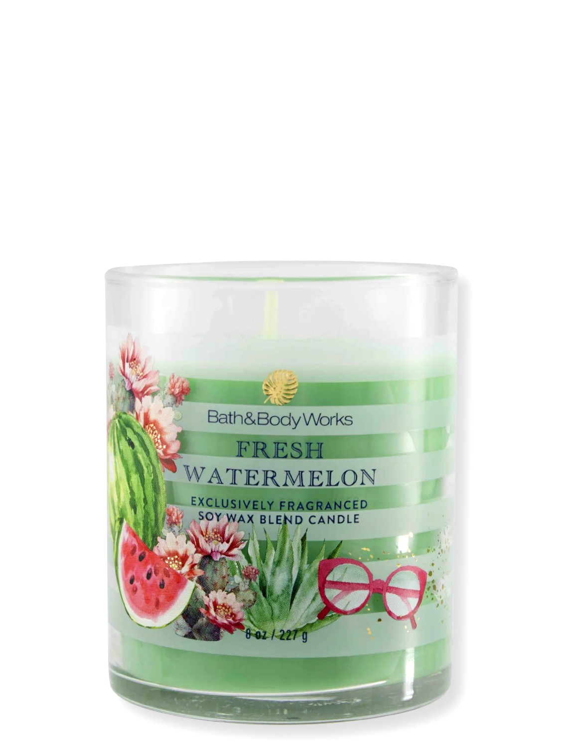 Kerze - Fresh Watermelon - 1-Docht Signature 227g von Bath and Body Works