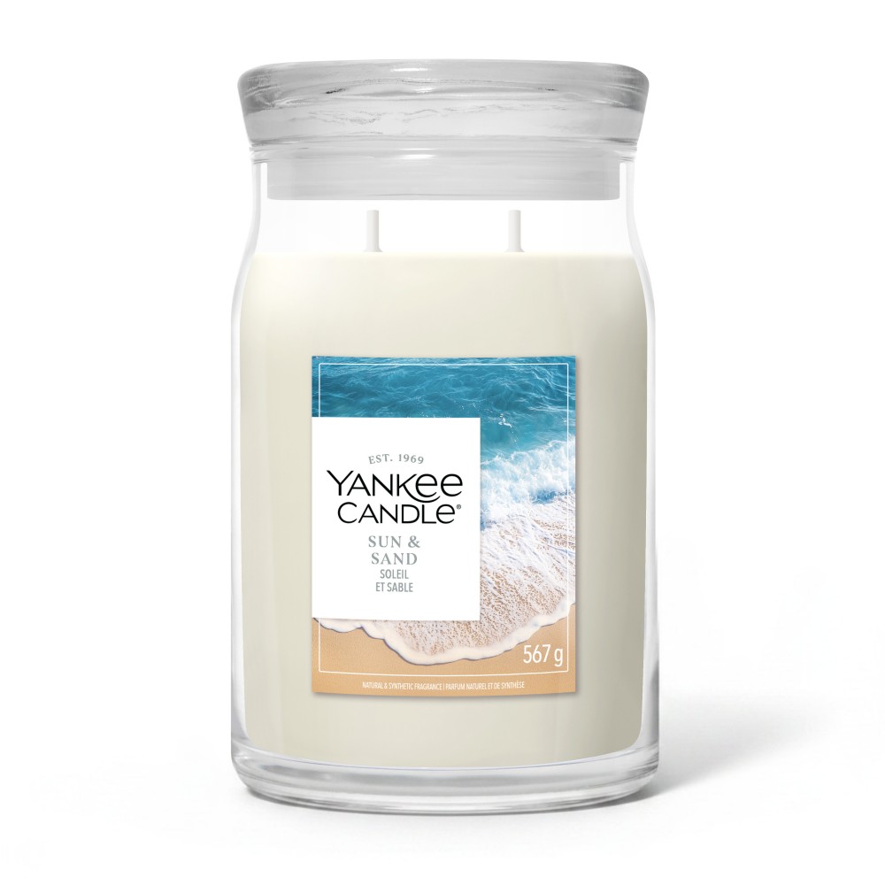 Sun & Sand - Signature Jar L von Yankee Candle