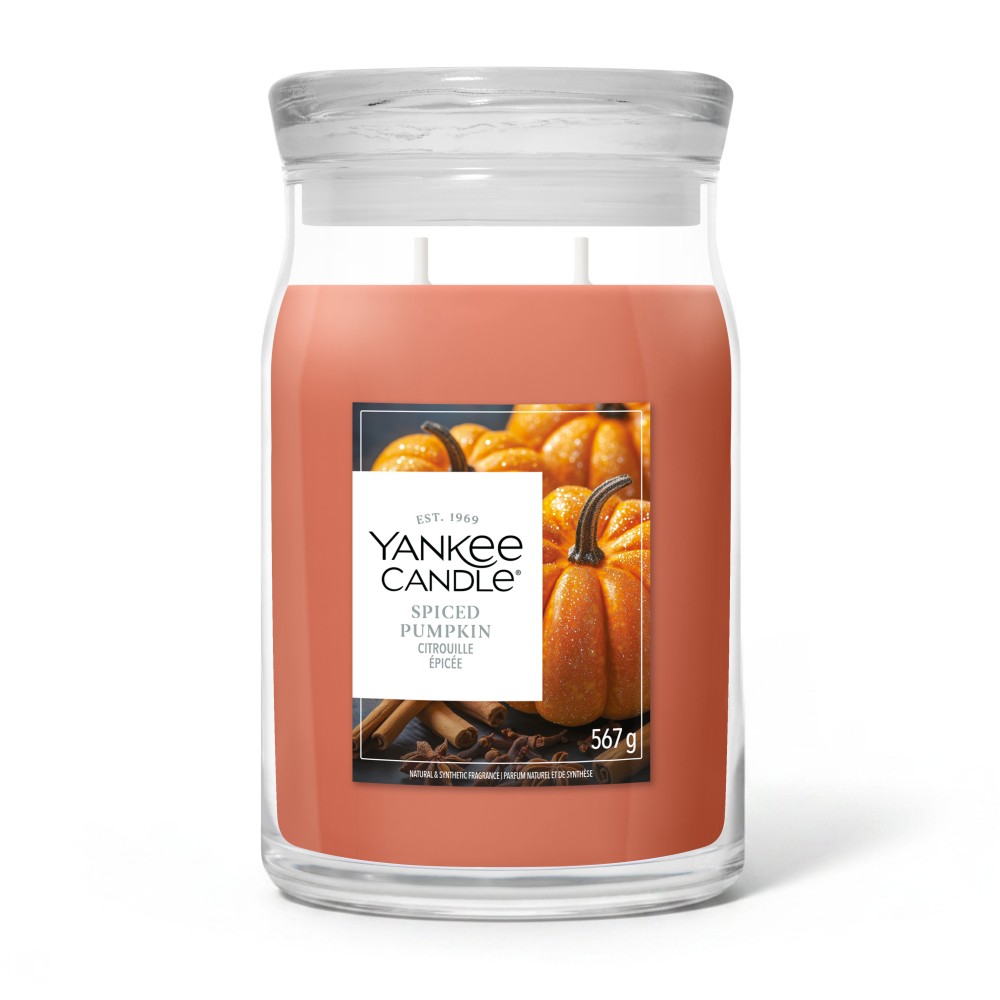 Spiced Pumpkin - Signature Jar L von Yankee Candle