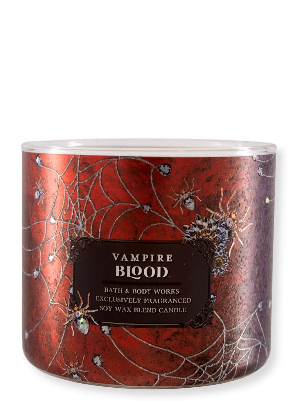 Kerze - Vampire Blood - LIMITED EDITION - 3-Docht 411g von Bath and Body Works