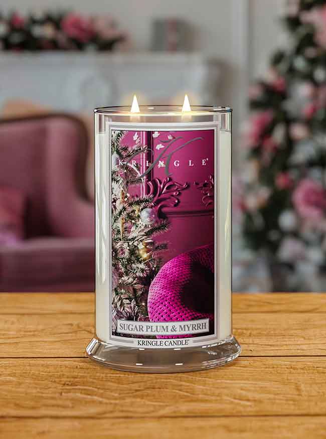 Sugar Plum & Myrrh - Jar L von Kringle Candle