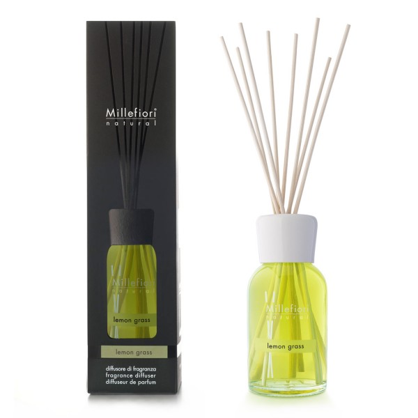 Natural - Lemon Grass - Stick Diffuser 250ml von Millefiori