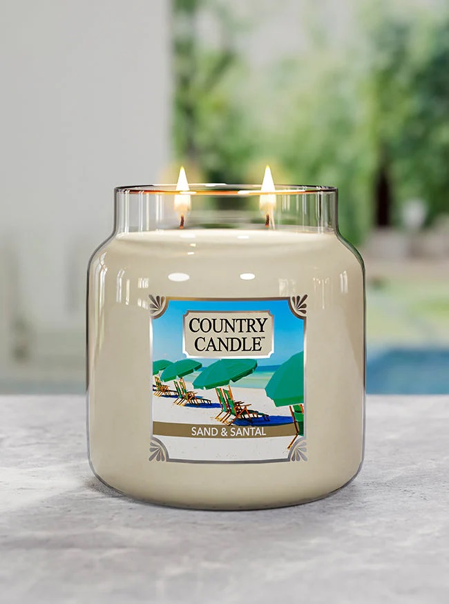 Sand & Santal - Jar M von Country Candle