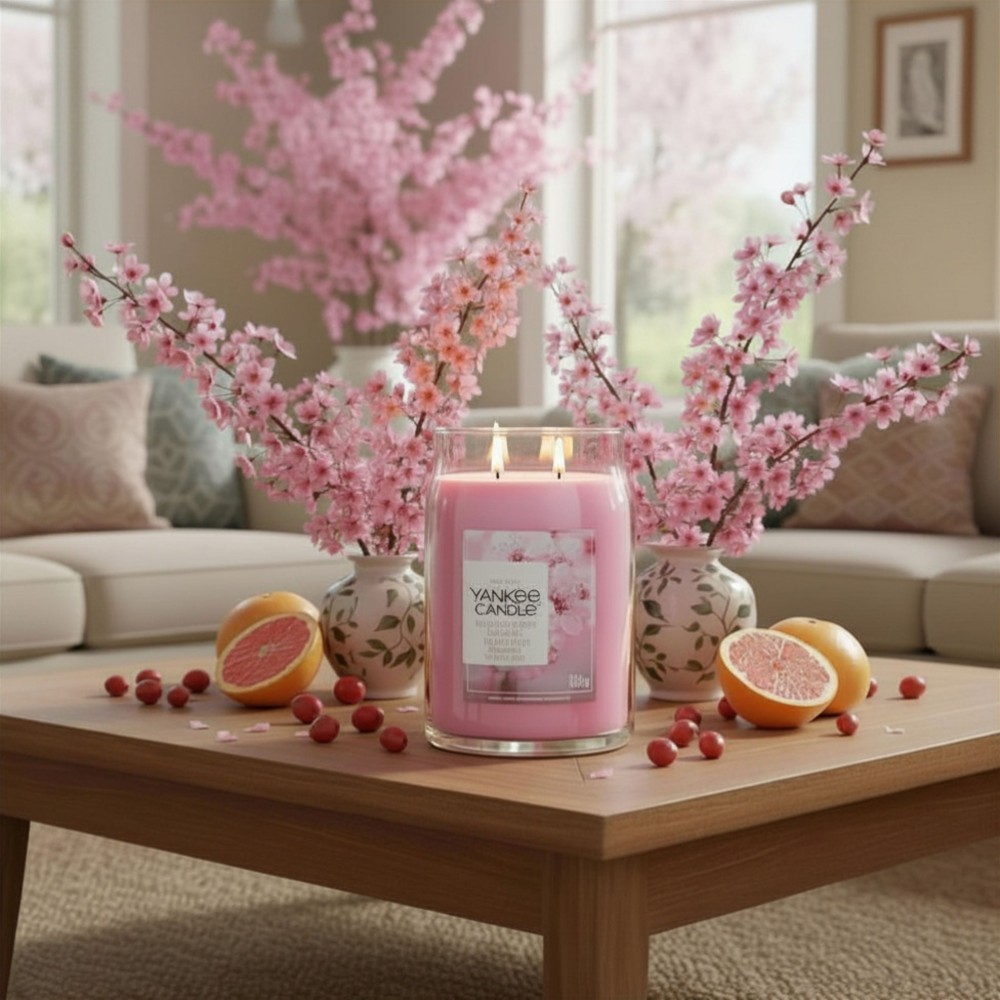 Enchanting Cherry Blossom - Signature Jar L von Yankee Candle