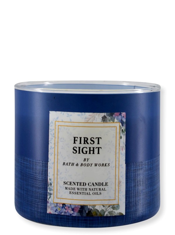 Kerze - First Sight - 3-Docht 411g von Bath and Body Works