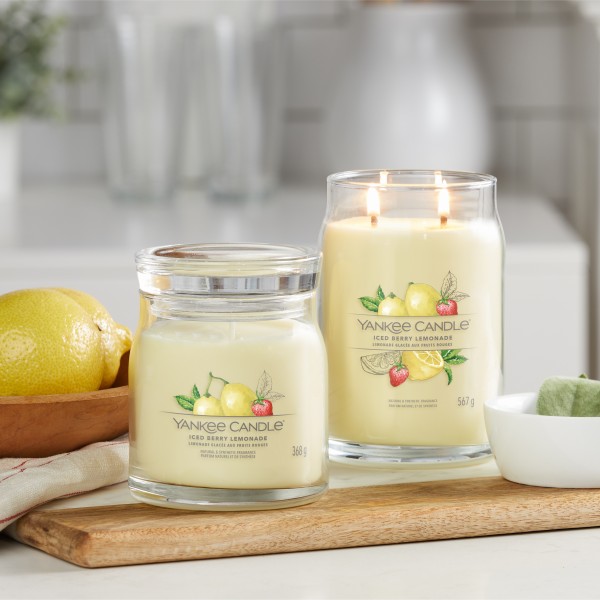 Iced Berry Lemonade - Signature  Jar L von Yankee Candle