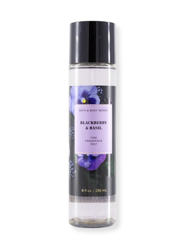 Body Spray - Blackberry & Basil - 236ml von Bath and Body Works