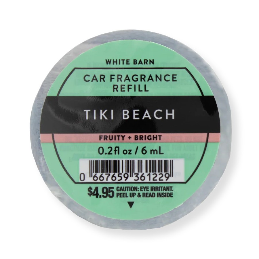 Autoduft Nachfüller - Tiki Beach - 6ml von Bath and Body Works
