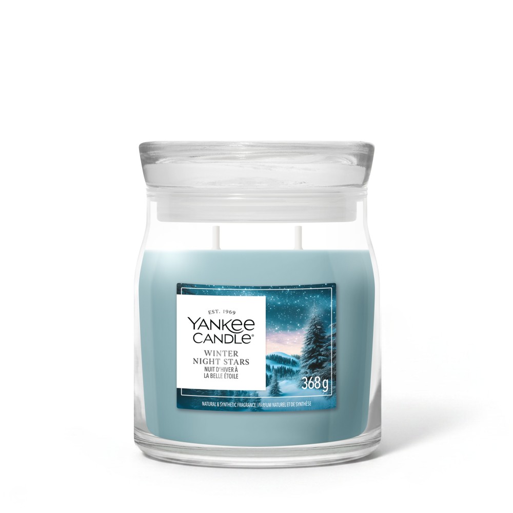 Winter Night Stars - Signature Jar M von Yankee Candle