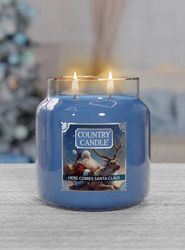 Here Comes Santa Claus - Jar M von Country Candle