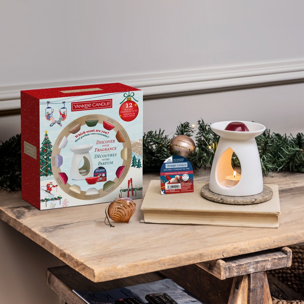 Geschenkset Après Ski - Duftlampe mit Wax Melt von Yankee Candle