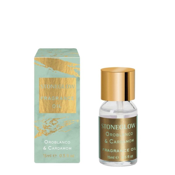 Luna Duftöl für Parfümnebel Diffuser - Oroblanco & Cardamon von Stoneglow