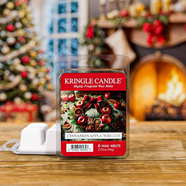 WaxMelt - Cinnamon Apple Wreath von Kringle Candle