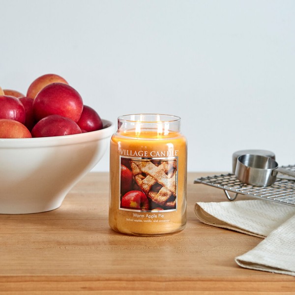 Warm Apple Pie - 737g von Village Candle