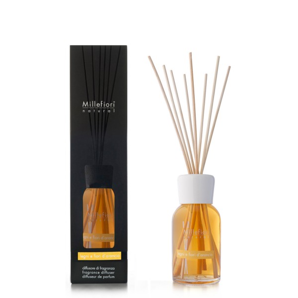 Natural - Legni e Fiori d'Arancio - Stick Diffuser 100ml von Millefiori
