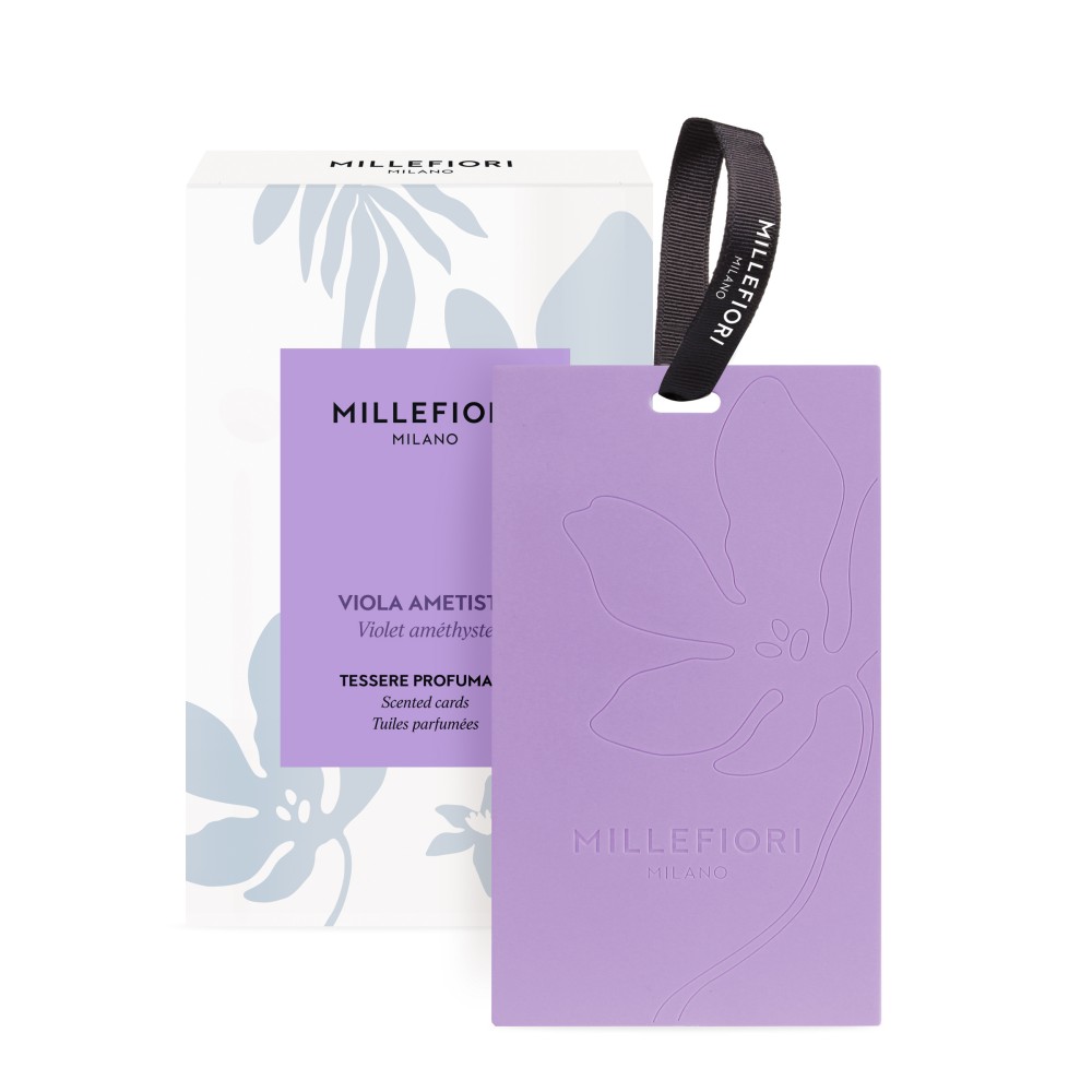 Duftkarten 3er-Pack - Viola Ametista von Millefiori