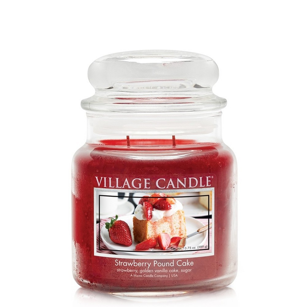 Strawberry Pound Cake - 454g von Village Candle