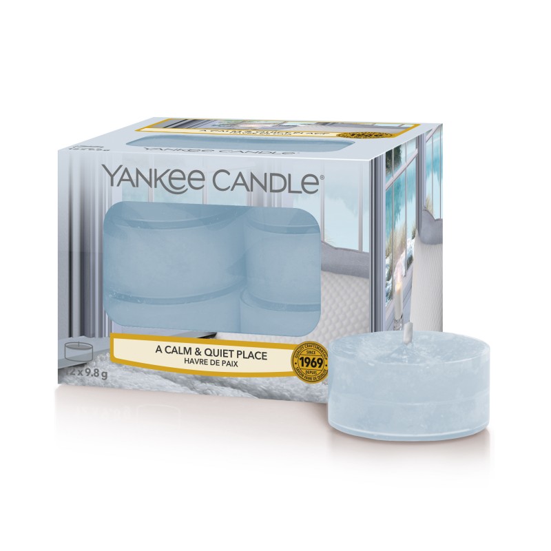 A Calm & Quiet Place - Teelichter von Yankee Candle